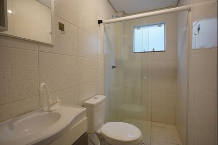Banheiro de kitnet/studio para alugar com 1 quarto, 30m² em Centro, Florianópolis