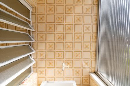 Studio para alugar com 32m², 1 quarto e sem vaga Studio para alugar com 32m², 1 quarto e sem vagaCozinha e Área de Serviço