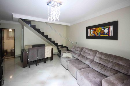 Sala de casa de condomínio à venda com 2 quartos, 84m² em Vila Bancaria, São Paulo