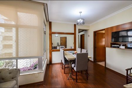 Sala Ambientes de apartamento para alugar com 2 quartos, 99m² em Funcionários, Belo Horizonte