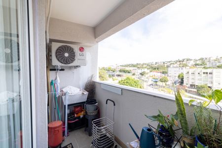 Varanda de apartamento à venda com 2 quartos, 51m² em Glória, Porto Alegre