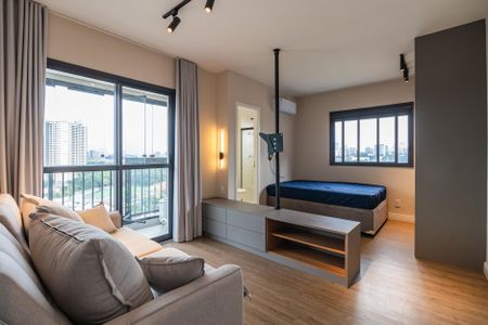 Sala/Quarto de apartamento para alugar com 1 quarto, 39m² em Nova Aldeinha, Barueri