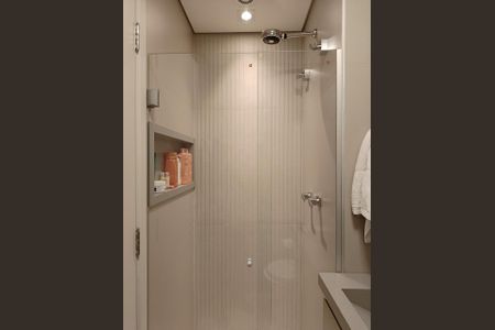 Apartamento à venda com 57m², 2 quartos e 2 vagasBanheiro Social