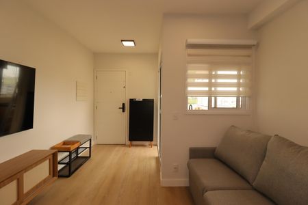 Sala de apartamento para alugar com 2 quartos, 43m² em Campestre, Santo André