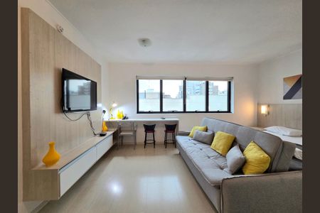 Studio de kitnet/studio para alugar com 1 quarto, 56m² em Indianópolis, São Paulo