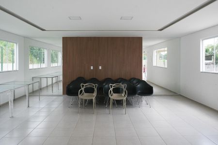 Apartamento para alugar com 23m², 2 quartos e 1 vagaÁrea comum - Salão de festas