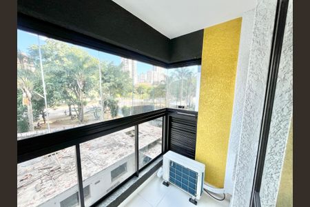 Varanda da Sala de apartamento para alugar com 1 quarto, 28m² em Vila Dom Pedro Ii, São Paulo