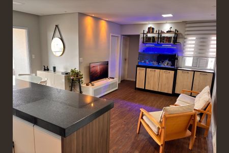 Foto 03 de apartamento à venda com 2 quartos, 77m² em Vila Caminho do Mar, São Bernardo do Campo