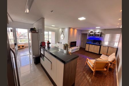 Foto 02 de apartamento à venda com 2 quartos, 77m² em Vila Caminho do Mar, São Bernardo do Campo