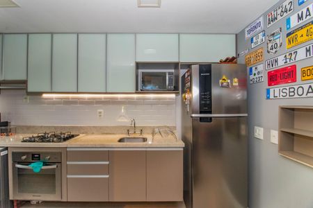 Apartamento à venda com 61m², 1 quarto e 1 vagaCozinha e Área de Serviço