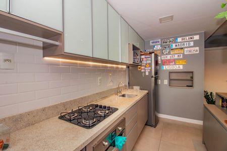 Apartamento à venda com 61m², 1 quarto e 1 vagaCozinha e Área de Serviço