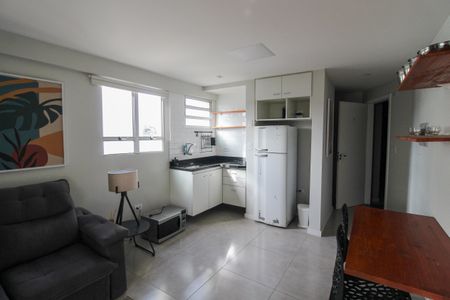 Sala de apartamento para alugar com 1 quarto, 30m² em Vila Polopoli, São Paulo