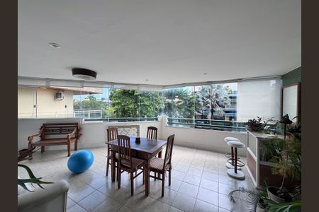 Varanda de apartamento para alugar com 4 quartos, 186m² em Recreio dos Bandeirantes, Rio de Janeiro