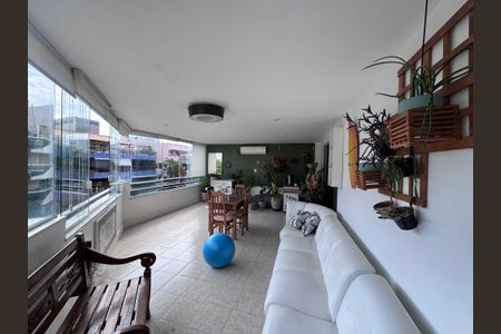 Varanda de apartamento para alugar com 4 quartos, 186m² em Recreio dos Bandeirantes, Rio de Janeiro