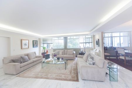 sala de apartamento à venda com 4 quartos, 280m² em Sion, Belo Horizonte