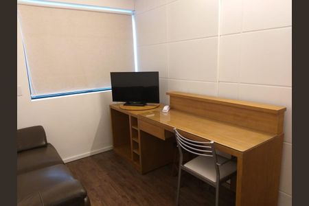 Sala de apartamento à venda com 1 quarto, 48m² em Indianópolis, São Paulo