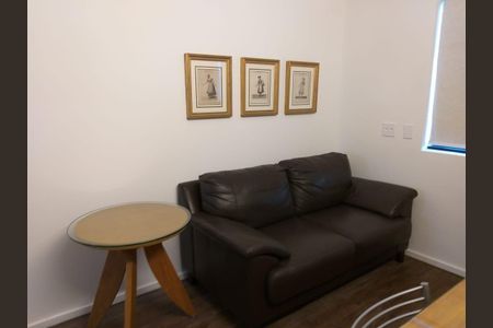 Sala de apartamento à venda com 1 quarto, 48m² em Indianópolis, São Paulo