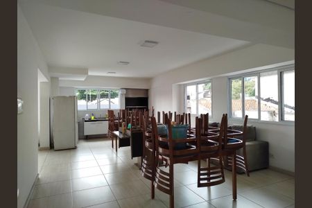 Apartamento para alugar com 39m², 1 quarto e 1 vagaSalão de festas com churrasqueira