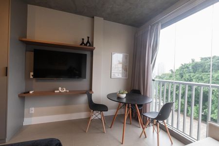 Sala de apartamento para alugar com 1 quarto, 24m² em Vila Mariana, São Paulo