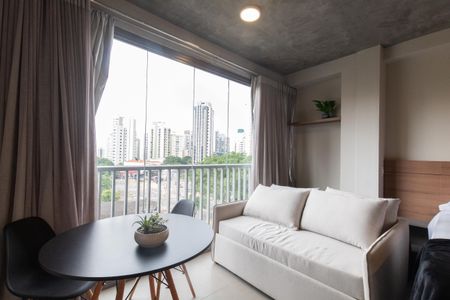 sala de apartamento para alugar com 1 quarto, 24m² em Vila Mariana, São Paulo