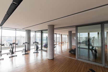 Apartamento para alugar com 24m², 1 quarto e sem vaga Apartamento para alugar com 24m², 1 quarto e sem vagaAcademia