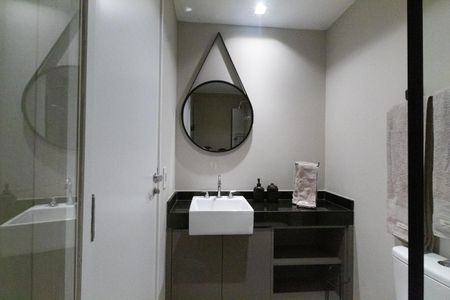 Banheiro de apartamento para alugar com 1 quarto, 24m² em Vila Mariana, São Paulo