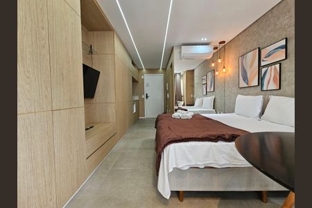 Studio de kitnet/studio para alugar com 1 quarto, 24m² em Brooklin, São Paulo