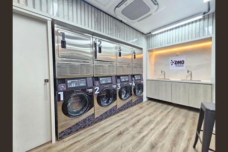 Studio para alugar com 24m², 1 quarto e sem vagaLavanderia