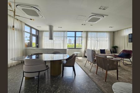 Studio para alugar com 24m², 1 quarto e sem vagaÁrea comum - Salão de festas