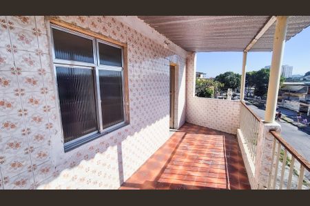 Varanda da Sala de casa para alugar com 2 quartos, 50m² em Vicente de Carvalho, Rio de Janeiro