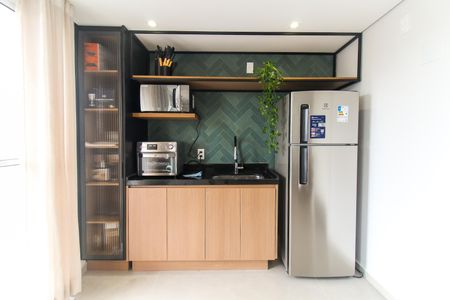 Apartamento para alugar com 35m², 2 quartos e sem vagaÁrea comum - Salão de festas
