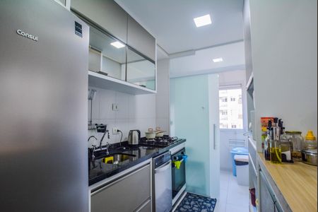 Apartamento à venda com 63m², 2 quartos e 1 vagaCozinha e Área de Serviço