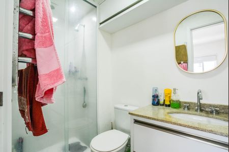 Apartamento à venda com 63m², 2 quartos e 1 vagaBanheiro da Suíte