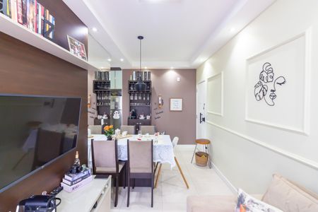 Sala de apartamento à venda com 2 quartos, 48m² em Novo Osasco, Osasco