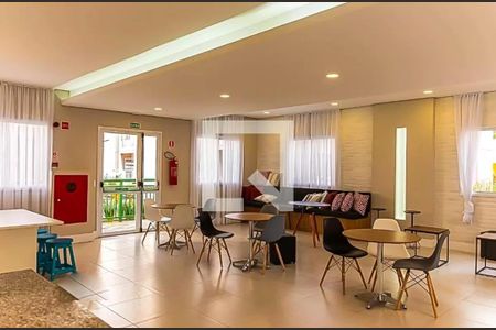 Apartamento para alugar com 41m², 2 quartos e 1 vaga Apartamento para alugar com 41m², 2 quartos e 1 vagaÁrea comum - Salão de festas