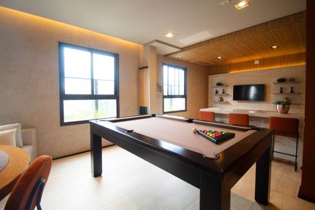 Apartamento à venda com 41m², 1 quarto e sem vaga Apartamento à venda com 41m², 1 quarto e sem vagaSalão de jogos