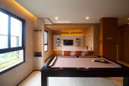 Apartamento à venda com 41m², 1 quarto e sem vaga Apartamento à venda com 41m², 1 quarto e sem vagaSalão de jogos