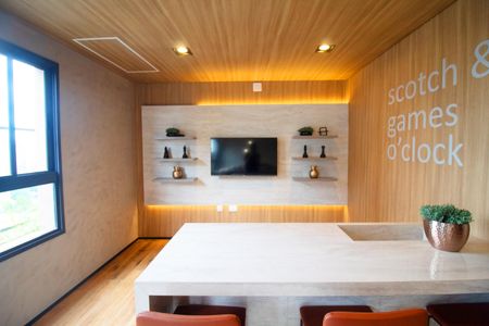 Apartamento à venda com 41m², 1 quarto e sem vaga Apartamento à venda com 41m², 1 quarto e sem vagaSalão de jogos