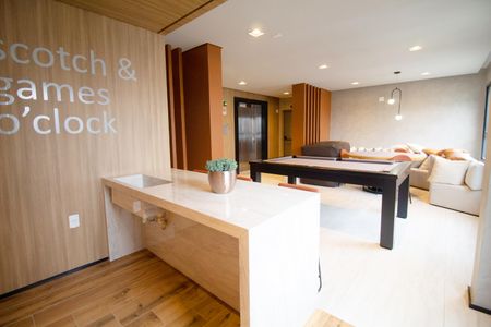 Apartamento à venda com 41m², 1 quarto e sem vaga Apartamento à venda com 41m², 1 quarto e sem vagaSalão de jogos