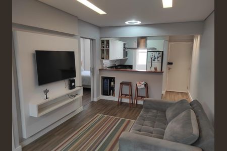 Sala de apartamento à venda com 2 quartos, 114m² em Vila Brandina, Campinas