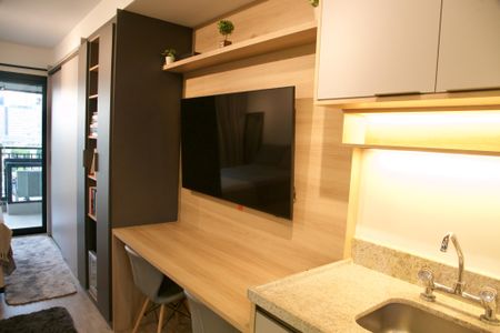 Studio à venda com 33m², 1 quarto e sem vagaStudio