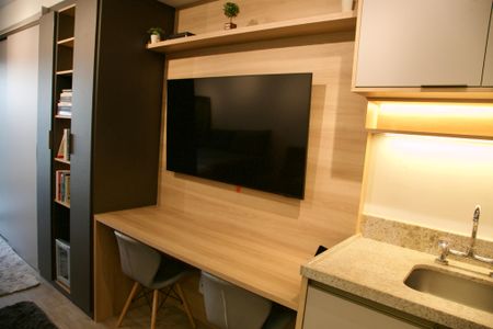 Studio de kitnet/studio à venda com 1 quarto, 33m² em Vila Cordeiro, São Paulo