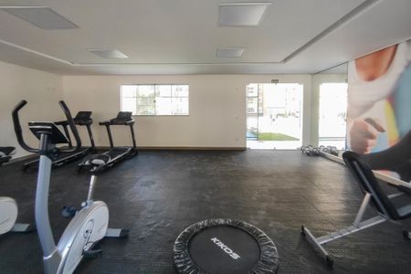 Apartamento para alugar com 46m², 2 quartos e 1 vaga Apartamento para alugar com 46m², 2 quartos e 1 vagaÁrea comum - Academia