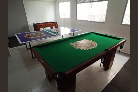 Apartamento para alugar com 32m², 2 quartos e sem vaga Apartamento para alugar com 32m², 2 quartos e sem vagaSalão de jogos