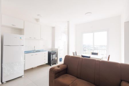 Sala de apartamento para alugar com 2 quartos, 49m² em Chacara do Visconde, Taubaté