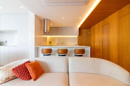 Apartamento para alugar com 109m², 2 quartos e 2 vagasSala