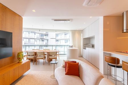 Apartamento para alugar com 109m², 2 quartos e 2 vagasSala