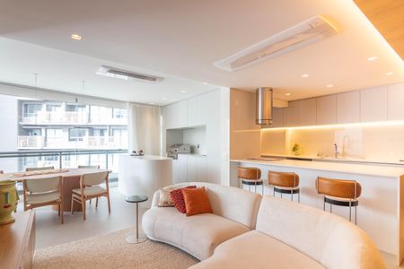 Apartamento para alugar com 109m², 2 quartos e 2 vagasSala