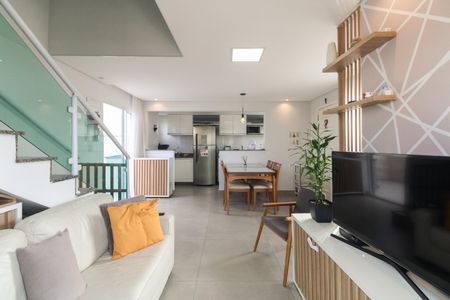 Apartamento à venda com 88m², 3 quartos e 2 vagas Apartamento à venda com 88m², 3 quartos e 2 vagasSala