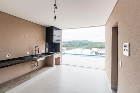 Vista da Sala de casa de condomínio à venda com 4 quartos, 502m² em Cidade Tamboré, Santana de Parnaíba